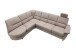 Ecksofa >Ludwigshafen< in 1214 Toro dunkelgrau, Mikrofaser - 236x113x275 (BxHxT)