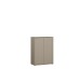 Schuhkommode >ALICE SPRINGS< in Taupe - 74,5x99,1x34,9cm (BxHxT)