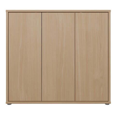 Schuhkommode >ALICE SPRINGS< in Elegancia Eiche Dekor - 109,2x99,1x34,9 (BxHxT)