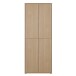 Schuhschrank >ALICE SPRINGS< in Elegancia Eiche Dekor - 74,5x191,9x34,9 (BxHxT)
