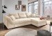 Polsterecke >Felicia< in beige, Cord - 302x89x188cm (BxHxT)