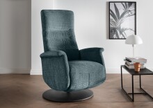 Relaxsessel >Lavina< 3-stufig verstellbar, Herzwaage-Funktion, in ocean - 72x118x85 (BxHxT)