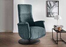 Relaxsessel >Lavina< 3-stufig verstellbar, Herzwaage-Funktion, in ocean - 72x118x85 (BxHxT)