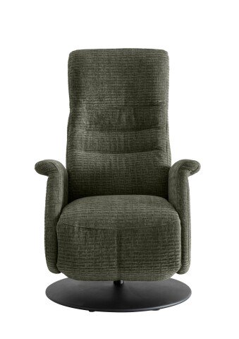 Relaxsessel >Lavina< 3-stufig verstellbar, Herzwaage, in Farbe olive - 72x118x85 (BxHxT)