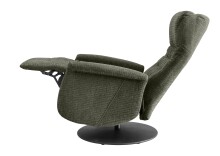 Relaxsessel >Lavina< 3-stufig verstellbar, Herzwaage, in Farbe olive - 72x118x85 (BxHxT)