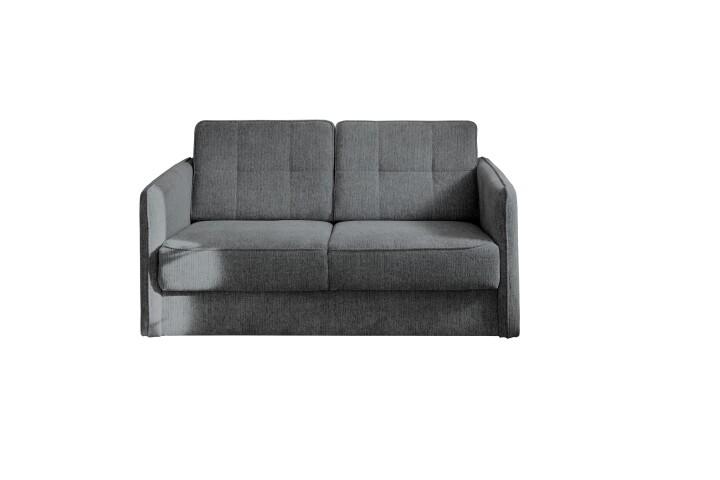 Schlafsofa >Mariya< Liegefläche 120 x 198 cm, Bezug anthrazit - 147x87cm (BxT)