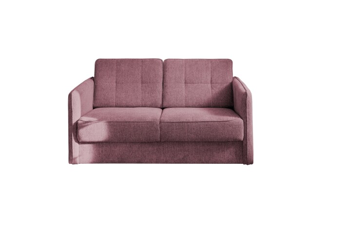 Schlafsofa >Mariya< Liegefläche 120x198 cm, brombeere - 147x89x87cm (BxHxT)