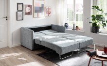 Schlafsofa >Mariya< Liegefläche 120x198 cm, mint - 147x89x87cm (BxHxT)