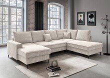 Wohnlandschaft >Rube< Schlaffunktion, Stauraum,...