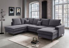 Wohnlandschaft >Rube< Schlaffunktion, Stauraum,...