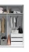 Schubkasteneinsatz >Arc< (2er-Set) in weiss - 60x57x44 (BxHxT)