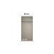 Drehtürenschrank >Alba< in grau metallic, Holzwerkstoff - 91x197x56cm (BxHxT)