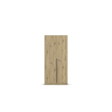 Drehtürenschrank >Alba< inkl. Schubladen, Eiche Artisan Dekor - 91x197x54 (BxHxT)