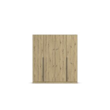 Drehtürenschrank >Alba< in Eiche Artisan Dekor - 181x197x54 (BxHxT)