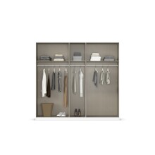 Drehtürenschrank >Alba< in Eiche Artisan Dekor - 226x197x54 (BxHxT)