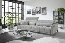 Big-Sofa >Wolve< 2x elektr. Verstellung, Kissen,...