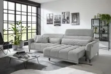 Big-Sofa >Wolve< 2x elektr. Verstellung, Kissen,...