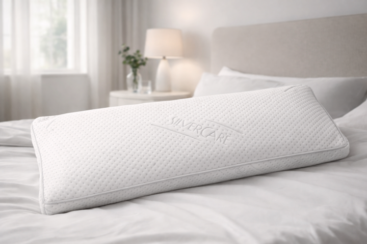 Kopfkissen >Schnarchinator< MemoVita-Viskoelastik-Komfort-Schlafkissen - 80x40 cm