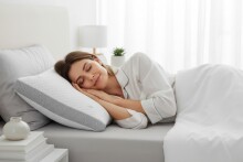 Kopfkissen >Wolkentraum< GEL EFFECT-Schaumstäbchen zum Aufschütteln - 40x80 cm