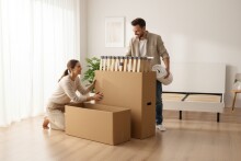 Lattenrost >Linea< in naturfarben-anthrazit, Holz - 200x90x7,5cm (LxBxH)