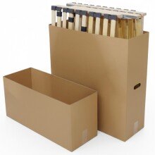 Lattenrost >Linea< in naturfarben-anthrazit, Holz - 200x100x7,5cm (LxBxH)