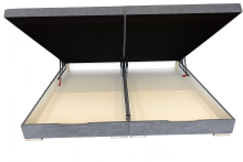 Boxspringbett >SoftNight< inklusive 7-Zonen-TTFK-Matratzen Familienbett 240x200 cm