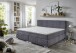 Familien-Boxspringbett >Moonlite< inkl. Topper - H2/H3 wendbar - 240x200 cm