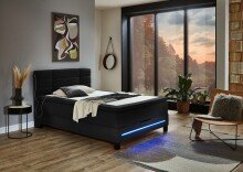 Boxspringbett >Young< inkl. Topper, USB und...