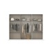 Drehtürenschrank >Koda< in alpinweiß / Atlantic Oak dunkel - 271x210x54 (BxHxT)