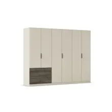 Drehtürenschrank >Koda< in champagner /...