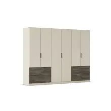 Drehtürenschrank >Koda< in champagner /...