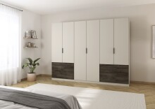 Drehtürenschrank >Koda< in champagner /...