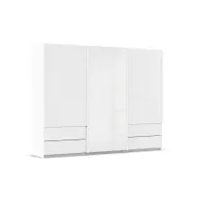 Schwebetürenschrank >Elara< in alpinweiß...