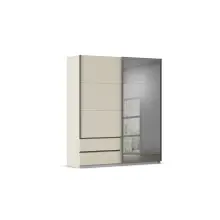 Schwebetürenschrank >Elara< in champagner /...