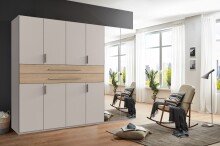 Drehtürenschrank >DIGIT< KASCHMIR / EICHE...