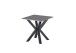 Couchtisch >Janin< (2er-Set) Steinoptik-grau / schwarz- 80x45x80 / 55x55x55 (B/H/T)