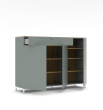 Sideboard >Bari< (inkl. Füße) in Schilf...