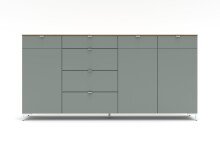 Anrichte >Bari< (inkl. Füße) in Schilf...