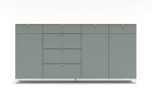 Anrichte >Bari< (inkl. Füße) in Schilf...