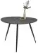 Esstisch >Joe< in Teak, schwarz, Teak, Metall - 111x78x108cm (BxHxT)