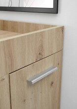 Bartisch >Anett< in Artisan Eiche inkl. Apotheker-Schrank - 105x101x52cm (BxHxT)