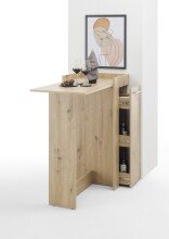 Bartisch >Anett< in Artisan Eiche inkl. Apotheker-Schrank - 105x101x52cm (BxHxT)
