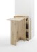 Bartisch >Anett< in Artisan Eiche inkl. Apotheker-Schrank - 105x101x52cm (BxHxT)