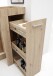 Bartisch >Anett< in Artisan Eiche inkl. Apotheker-Schrank - 105x101x52cm (BxHxT)