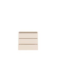 Kommode >ALICE SPRINGS< in Sandfarbig - 94,8x83,1x41,5cm (BxHxT)