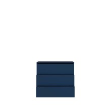 Kommode >ALICE SPRINGS< in Nachtblau - 94,8x83,1x41,5cm (BxHxT)