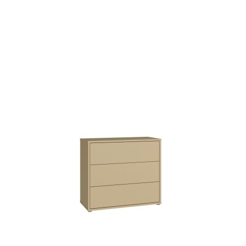 Kommode >ALICE SPRINGS< in Buttergelb - 94,8x83,1x41,5cm (BxHxT)