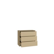 Kommode >ALICE SPRINGS< in Buttergelb - 94,8x83,1x41,5cm (BxHxT)