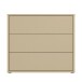 Kommode >ALICE SPRINGS< in Buttergelb - 94,8x83,1x41,5cm (BxHxT)