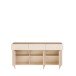 Sideboard >ALICE SPRINGS< in sandfarbig - 184,2x83,1x41,5cm (BxHxT)